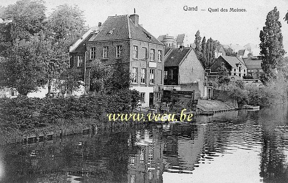 postkaart van Gent Muinkkaai