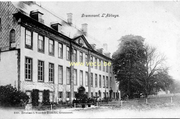 ancienne carte postale de Grammont L'Abbaye