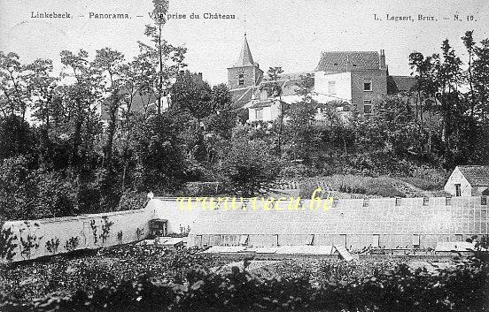postkaart van Linkebeek Panorama - Vue prise du Château