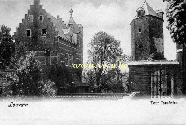 postkaart van Leuven Janseniustoren
