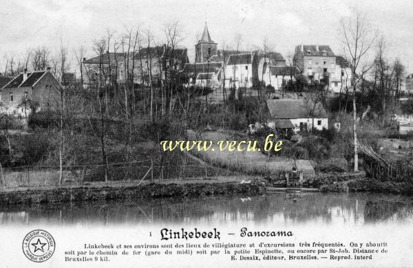 postkaart van Linkebeek Panorama