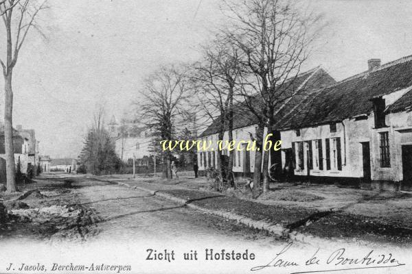 postkaart van Hofstade Zicht uit Hofstade