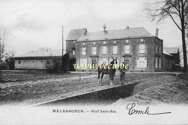 ancienne carte postale de Melsbroeck Hof ten-As