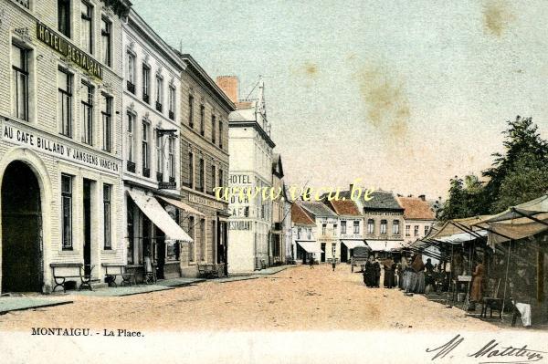 postkaart van Scherpenheuvel La Place