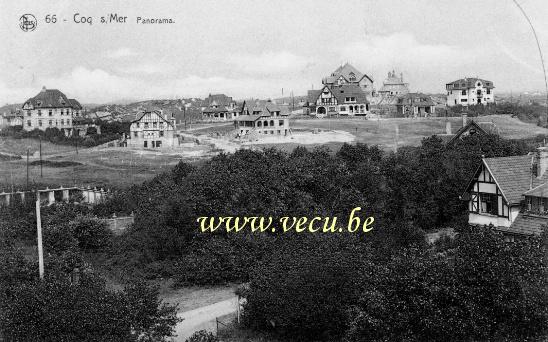 ancienne carte postale de Le Coq Panorama