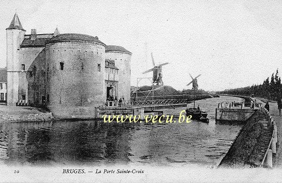 postkaart van Brugge Kruispoort