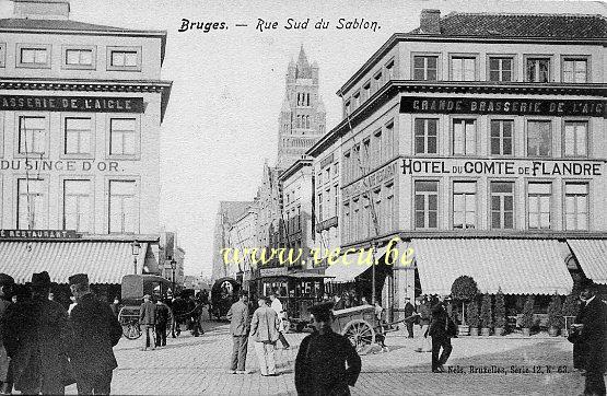 postkaart van Brugge Zuidzandstraat