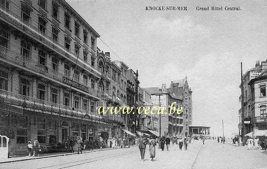 postkaart van Knokke Grand Hôtel Central