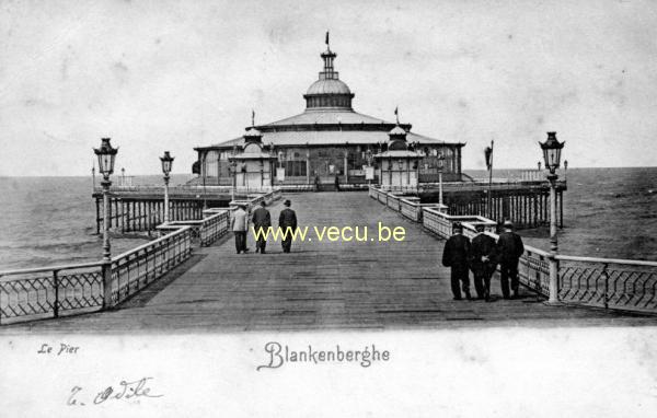 postkaart van Blankenberge De Pier