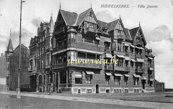 postkaart van Middelkerke Villa Jeanne