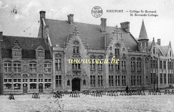 postkaart van Nieuwpoort Sint-Bernarduscollege