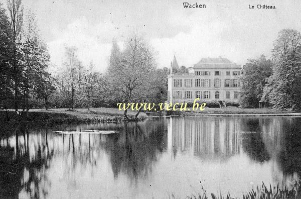 postkaart van Dentergem Wakken - Wacken - Het kasteel