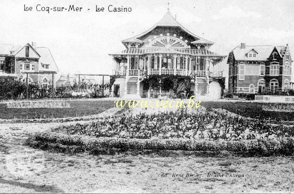 ancienne carte postale de Le Coq Le Casino