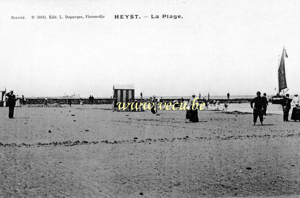 postkaart van Heist La Plage