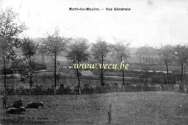 postkaart van Poperinge Mont-du-Moulin - Vue générale