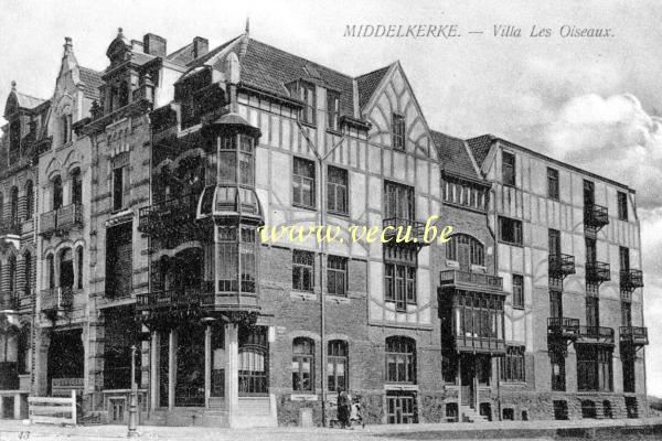 postkaart van Middelkerke Villa les Oiseaux