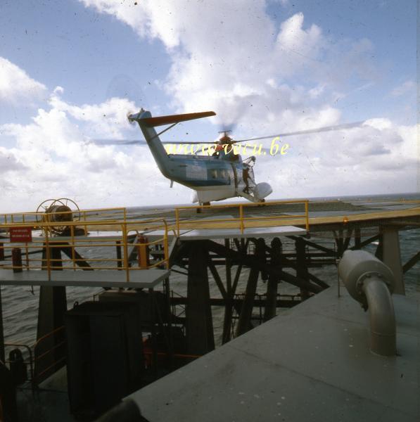 photo ancienne  d'hélicoptères   Hélicoptère Sikorsky de la KLM 