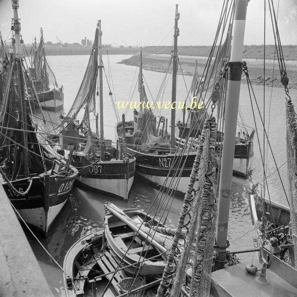 photo ancienne  de bateaux de pêche  Bateaux de pêche