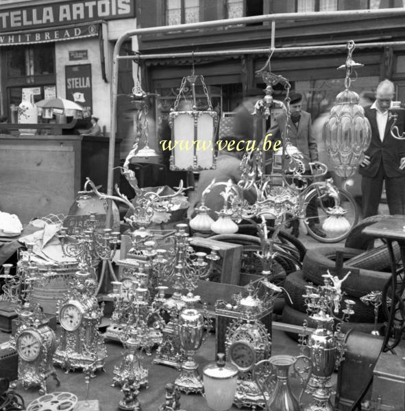 foto van oude markt  Vossenplein - rommelmarkt