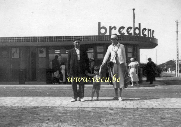 photo ancienne  de Bredene  Bredene : la gare