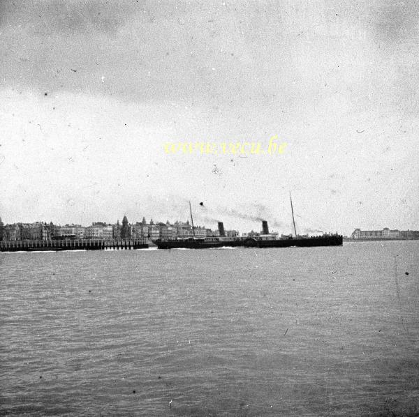 photo ancienne  de Ostende  La malle de Douvres