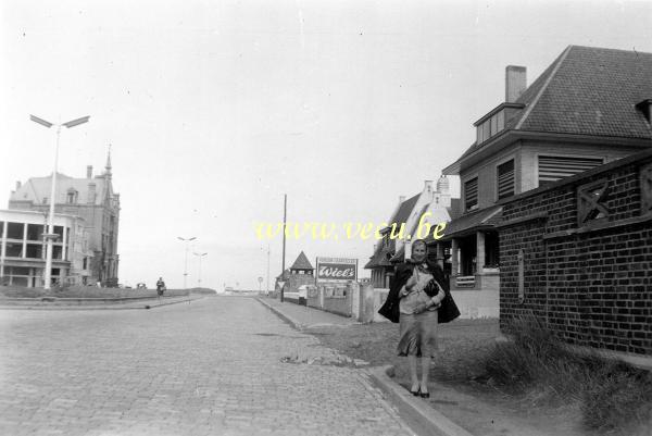 photo ancienne  de Ostende  Pension Chanteclerc
