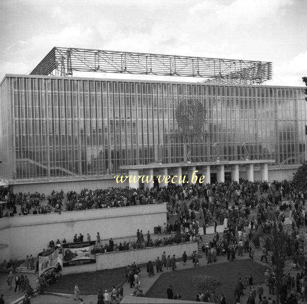 foto van Expo 58  Het U.R.S.S paviljoen