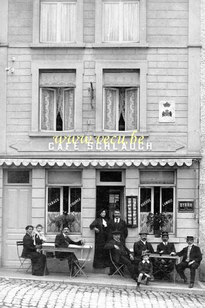photo ancienne  de Cafés en Belgique  Café Schlauch