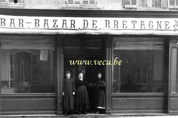 photo ancienne  Bar-Bazar de Bretagne