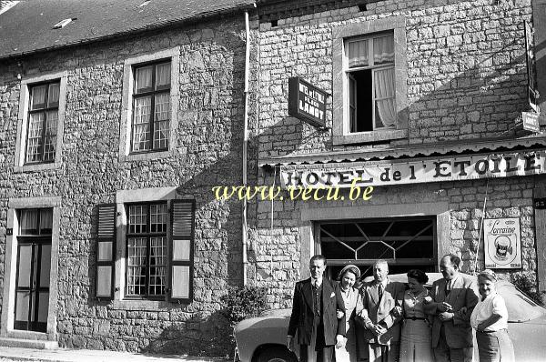 photo ancienne  Hôtel de l'étoile - route de Dinant