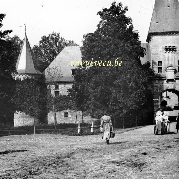 photo ancienne  Château de Spontin