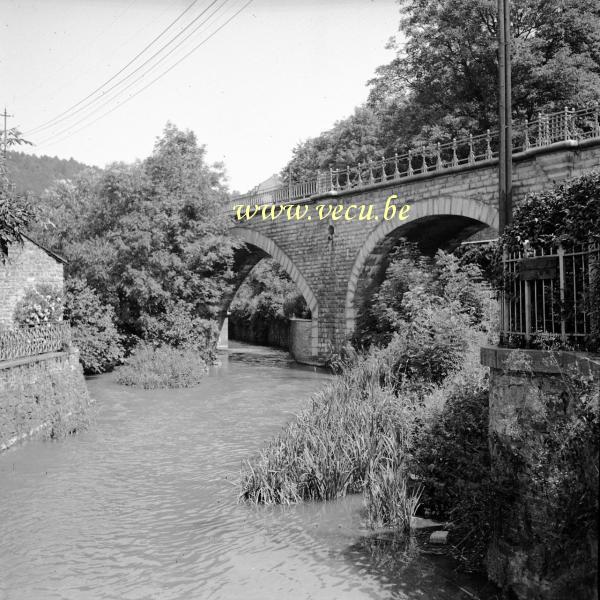 photo ancienne  Pont de chemin de fer sur le Bocq