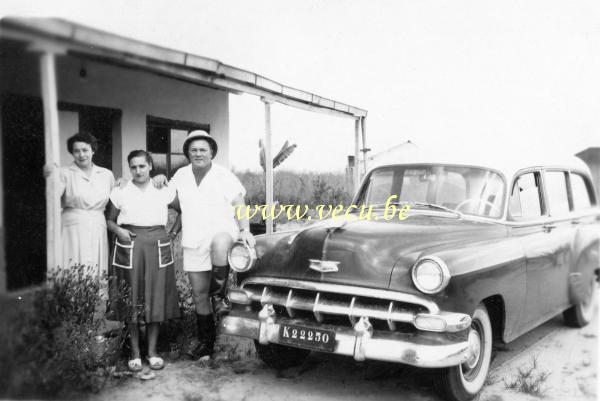 photo ancienne  de Chevrolet  Chevrolet Bel air modèle 1954