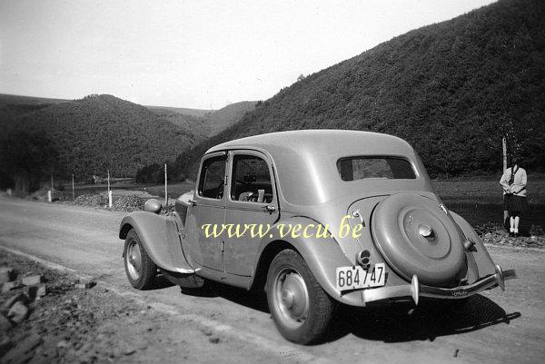 photo ancienne  Traction avant 
