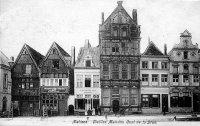 postkaart van Mechelen Vieilles maisons Quai de la Grue (zoutwerf)