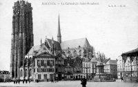 postkaart van Mechelen La cathÃ©drale Saint-Rombaut