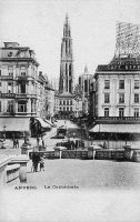 carte postale de Anvers La Cathédrale