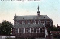 carte postale ancienne de Hoogstraten L'église du béguinage