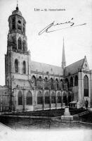 postkaart van Lier St Gomariuskerk