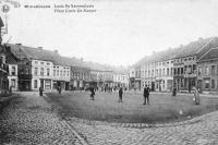 carte postale ancienne de Willebroeck Place Louis De Naeyer