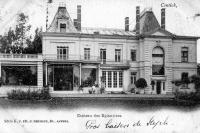 carte postale ancienne de Kontich Château des Eglantiers