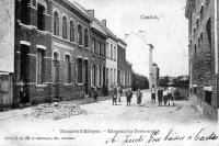carte postale ancienne de Kontich Chaussée d'Edegem