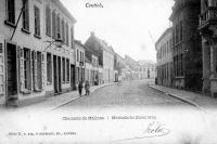carte postale ancienne de Kontich Chaussée de Malines