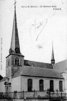 carte postale ancienne de Kontich Eglise Saint Martin