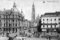 postkaart van Antwerpen Canal au Sucre