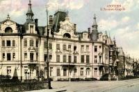 carte postale de Anvers L'avenue Cogels