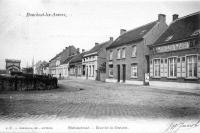 carte postale ancienne de Bouchout-lez-Anvers Rue de la Station