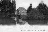 carte postale ancienne de Malines Château de Mr du Trieu de Terdonck