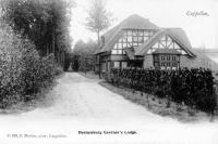 postkaart van Kapellen Denneburg Gardner's Lodge