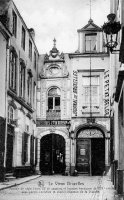 postkaart van Brussel Le Vieux Bruxelles -Facade de style Louis XV et facades baroques XVII et impasse